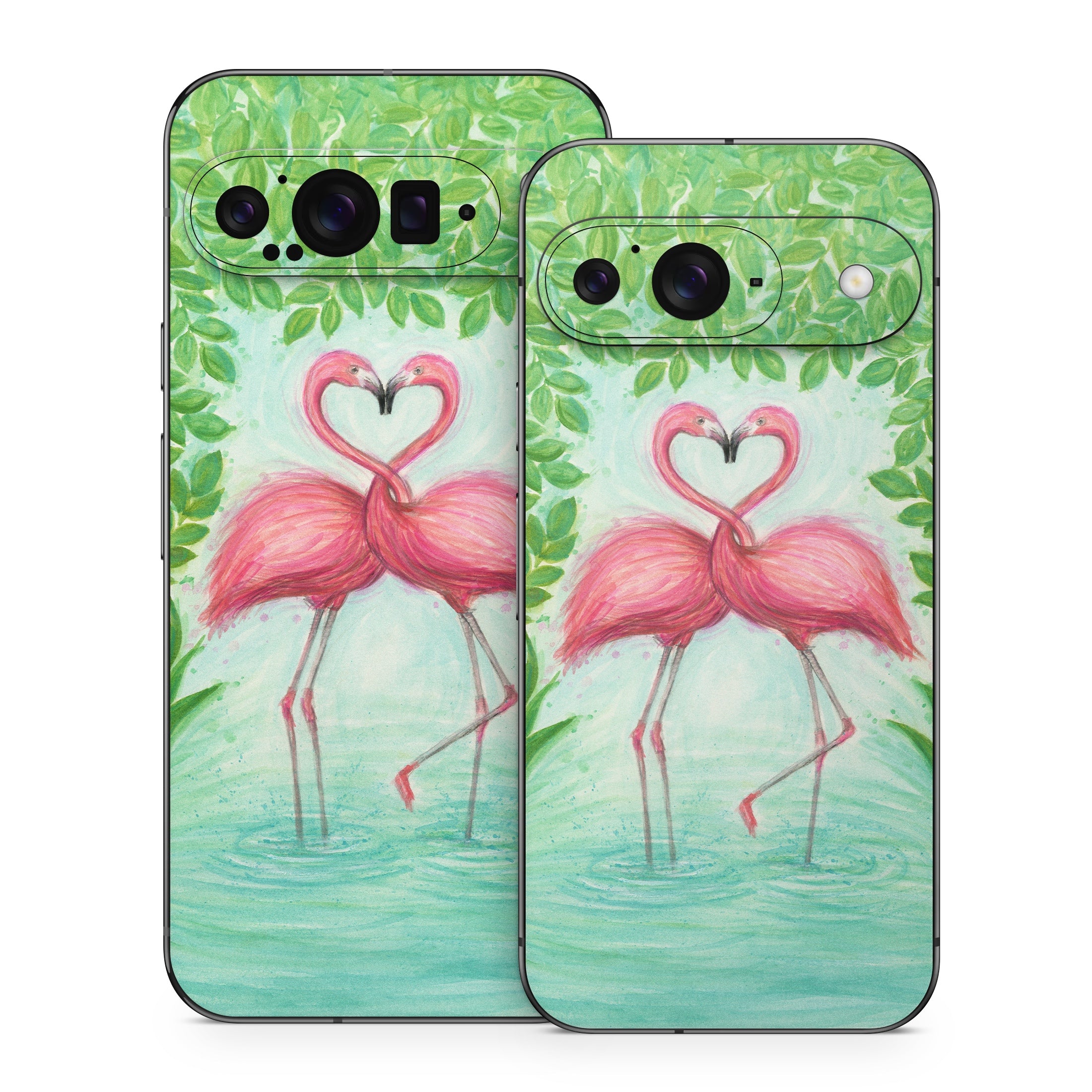 Flamingo Love - Google Pixel 9 Skin