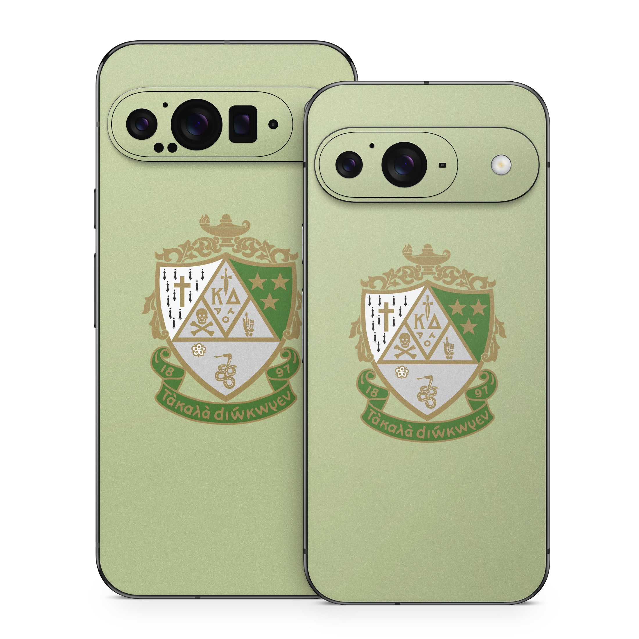 Kappa Delta Crest Light Olive - Google Pixel 9 Skin