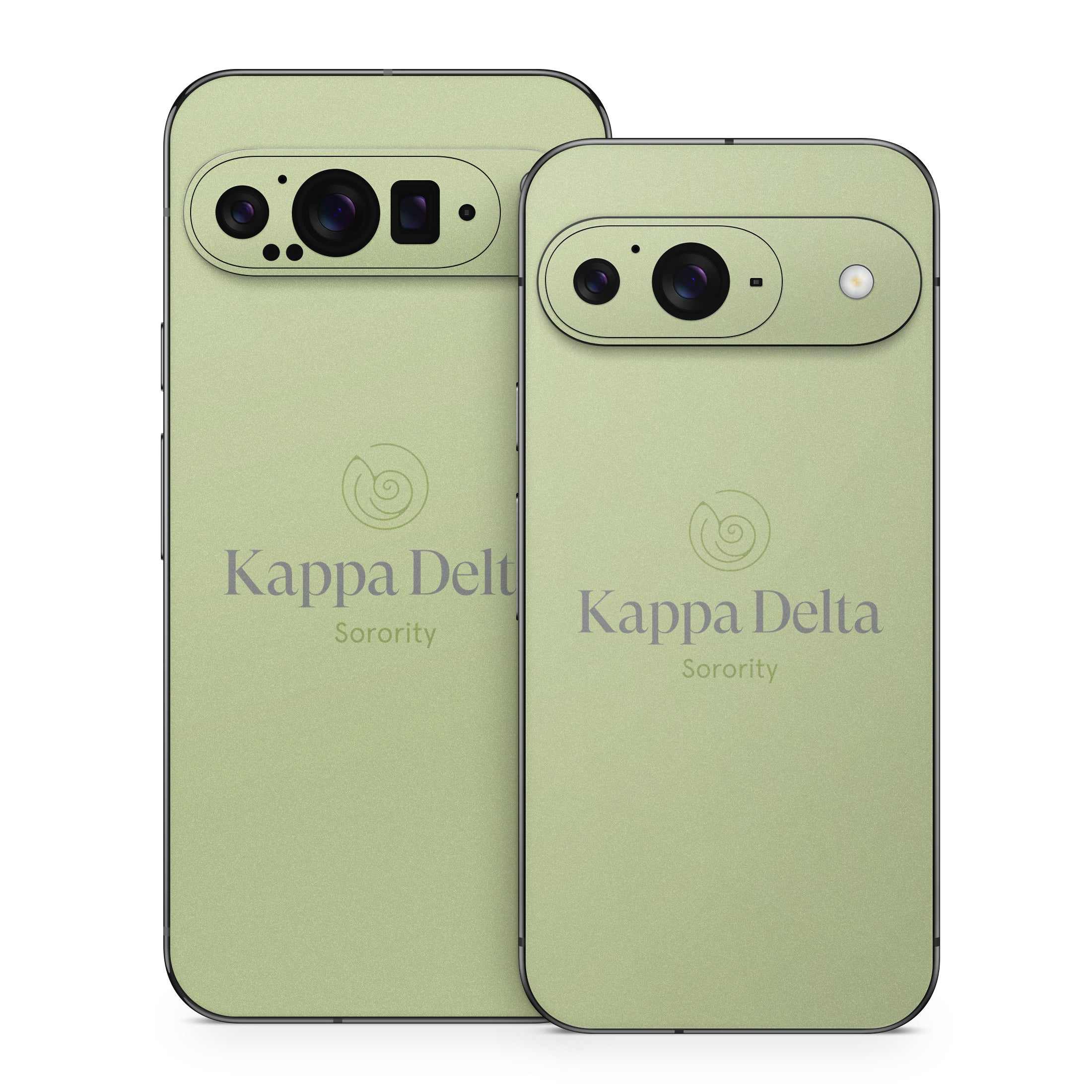 Kappa Delta Primary Logo Light Olive - Google Pixel 9 Skin
