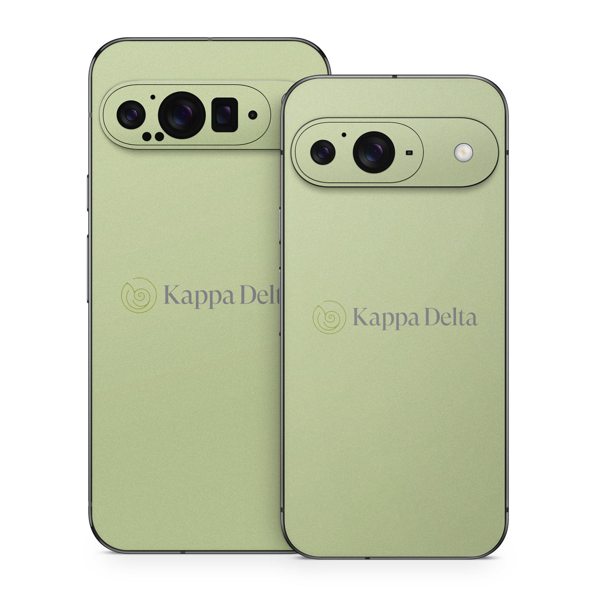 Kappa Delta Secondary Logo Light Olive - Google Pixel 9 Skin