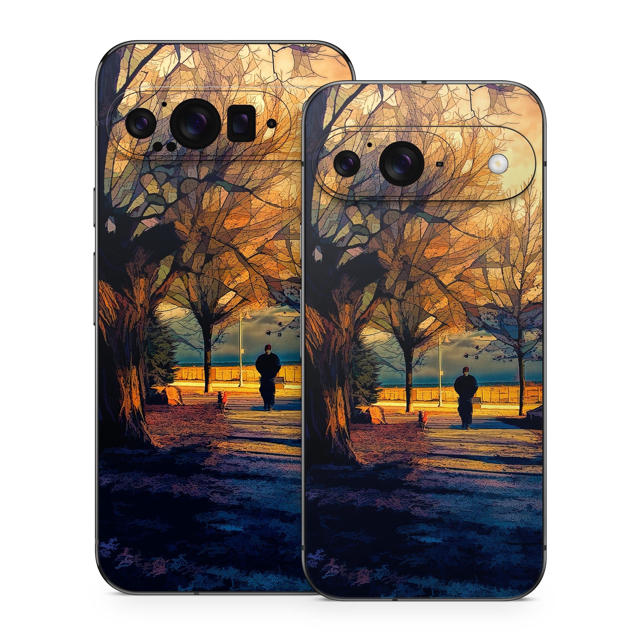 Man and Dog - Google Pixel 9 Skin