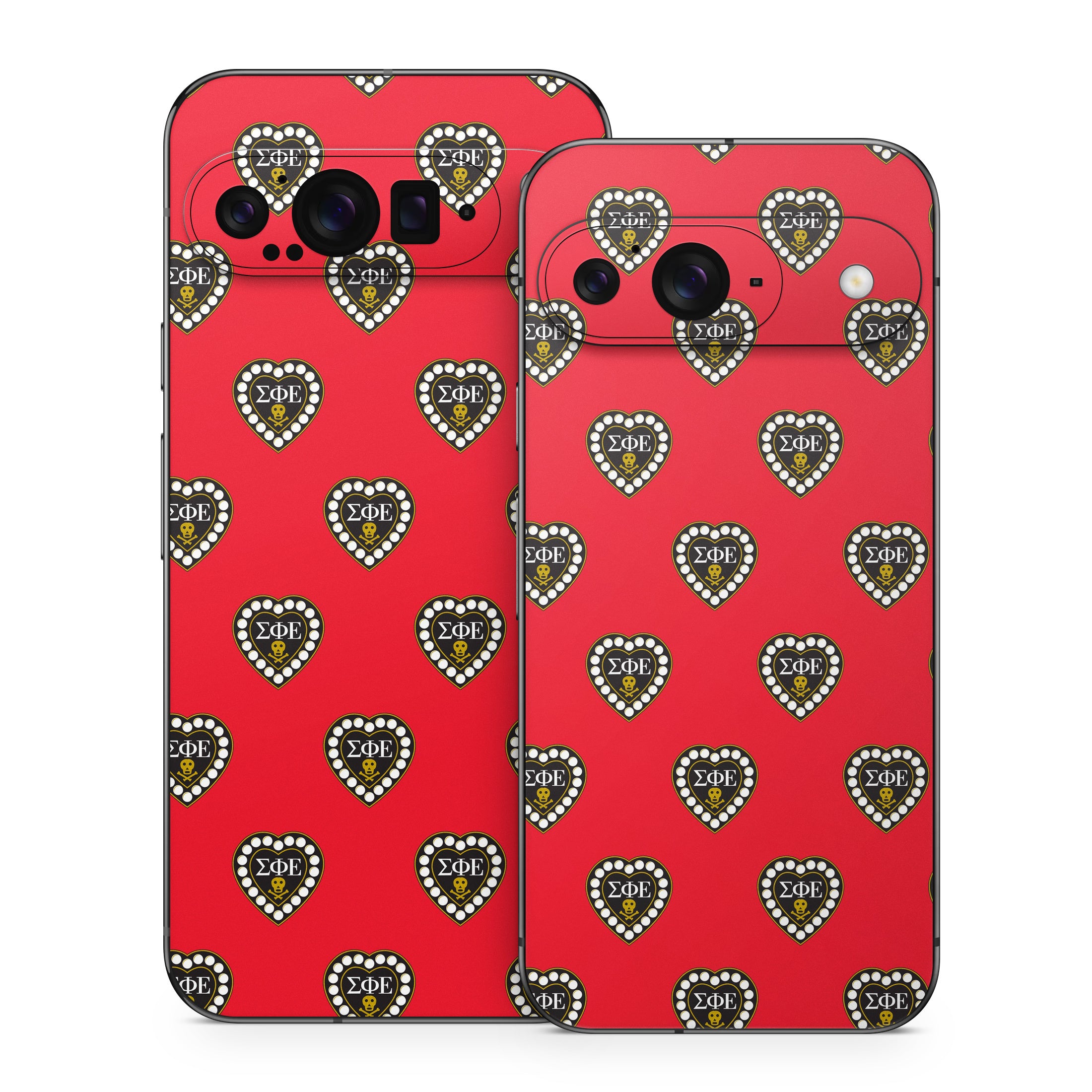 Sigma Phi Epsilon Badge Pattern Red - Google Pixel 9 Skin