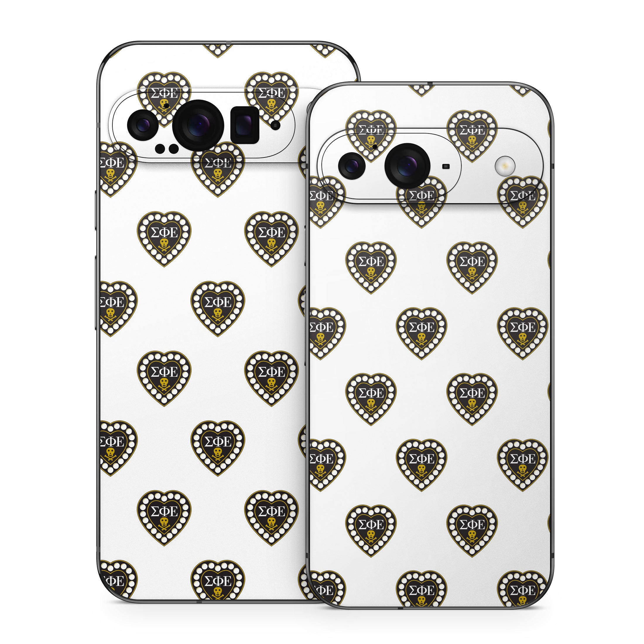 Sigma Phi Epsilon Badge Pattern White - Google Pixel 9 Skin