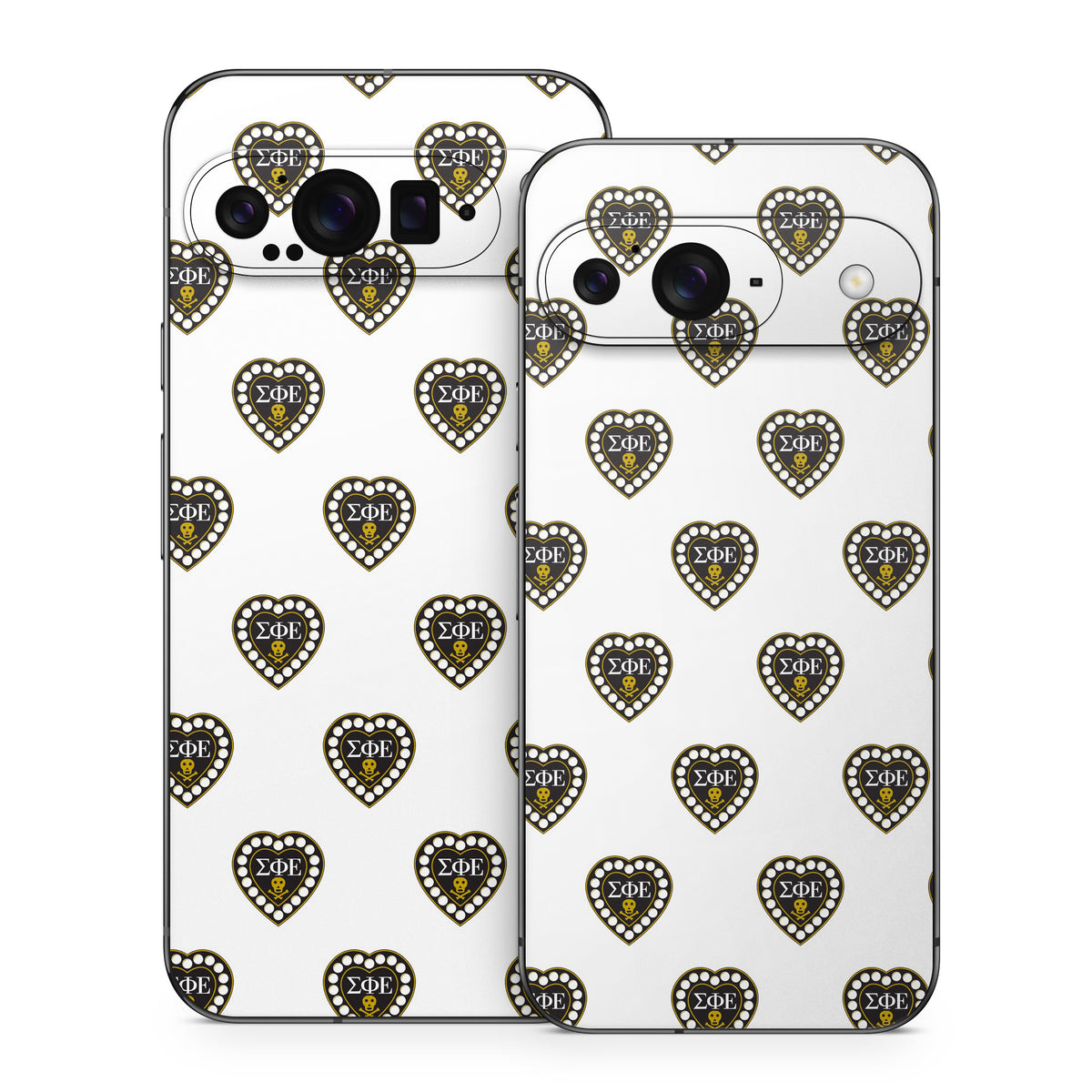 Sigma Phi Epsilon Badge Pattern White - Google Pixel 9 Skin