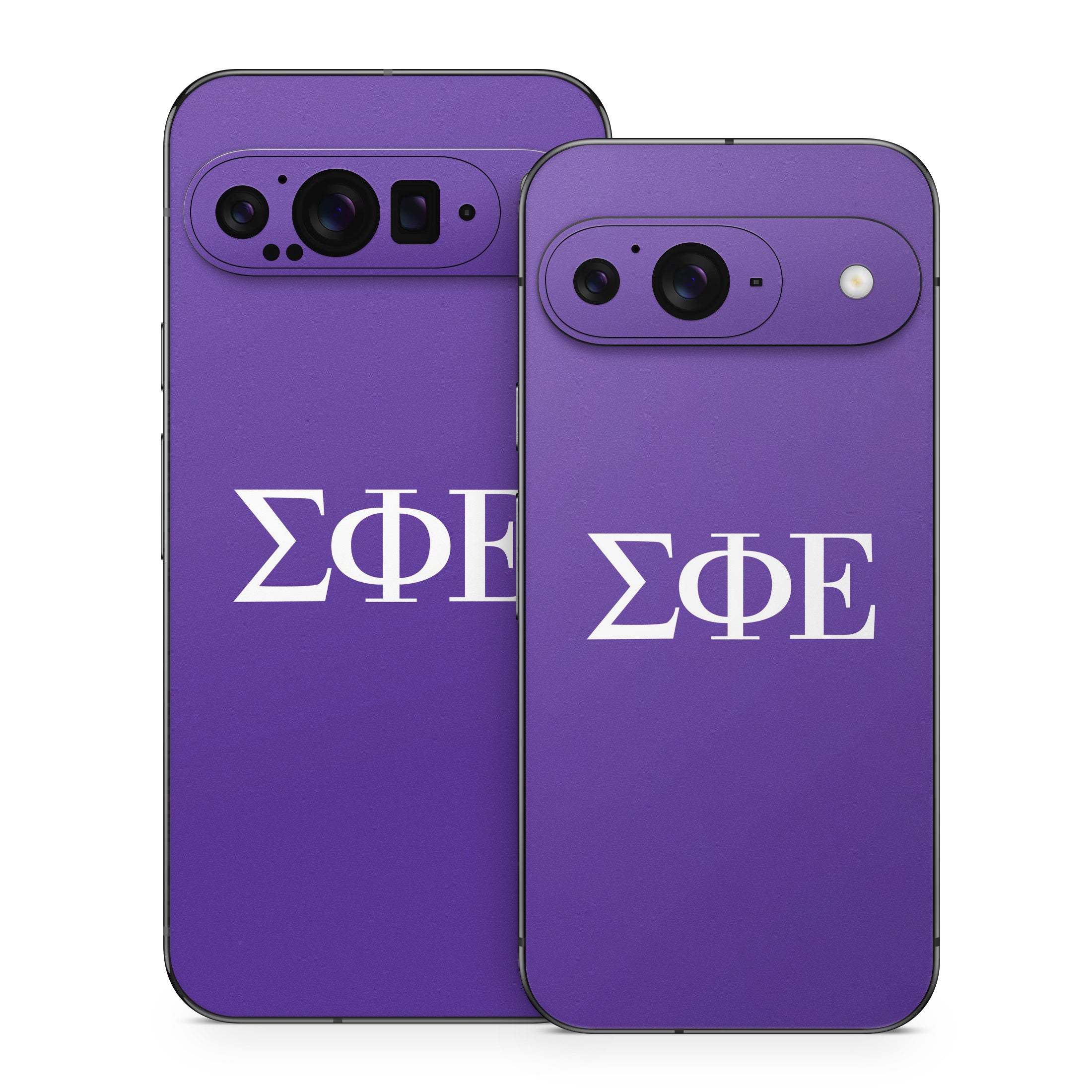 Sigma Phi Epsilon Greek Letters Purple - Google Pixel 9 Skin