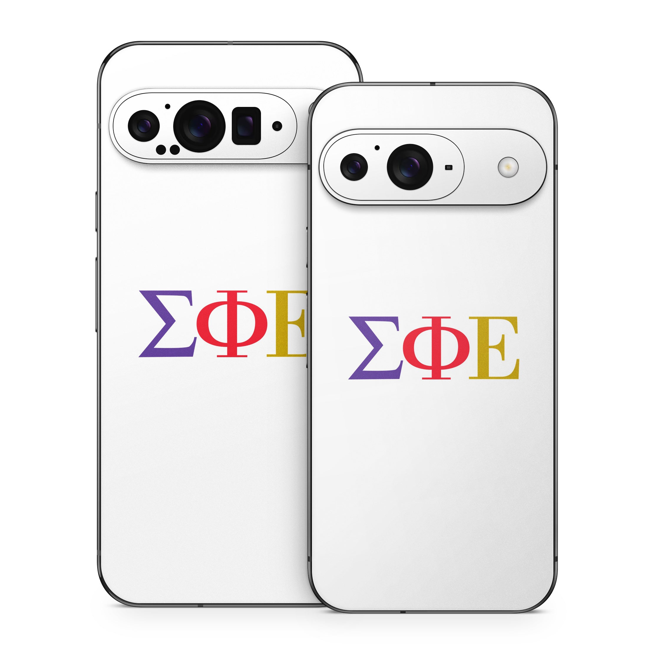 Sigma Phi Epsilon Greek Letters White - Google Pixel 9 Skin