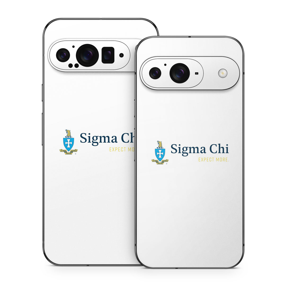 Sigma Chi Logo White - Google Pixel 9 Skin