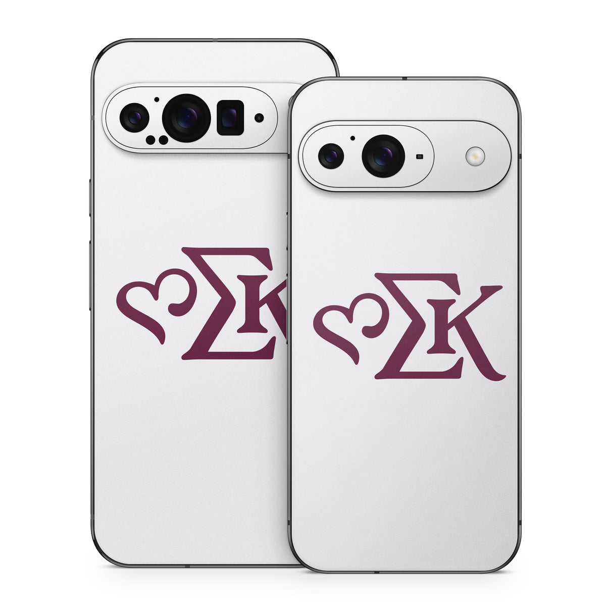 Sigma Kappa Greek Letters Mary Maroon on Dove Love - Google Pixel 9 Skin