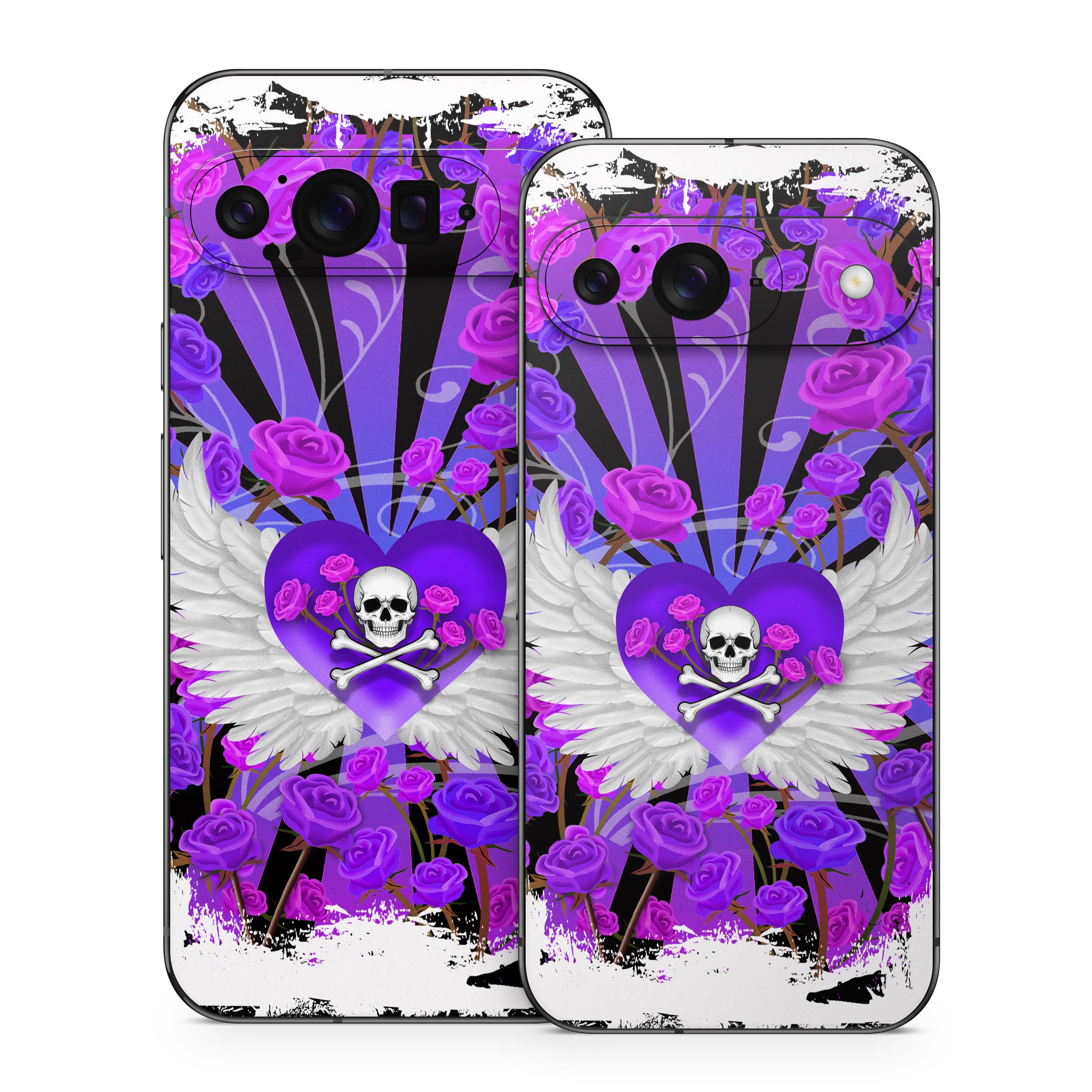 Skull and Roses - Google Pixel 9 Skin
