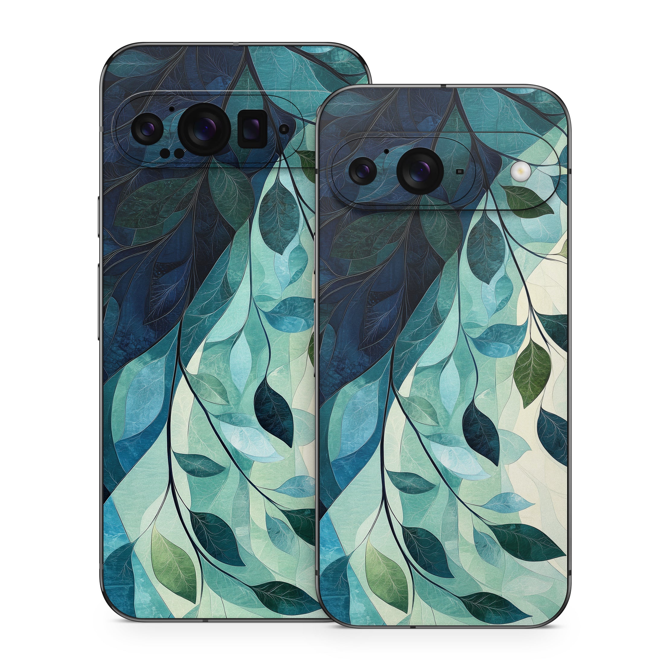 Teal and Indigo - Google Pixel 9 Skin