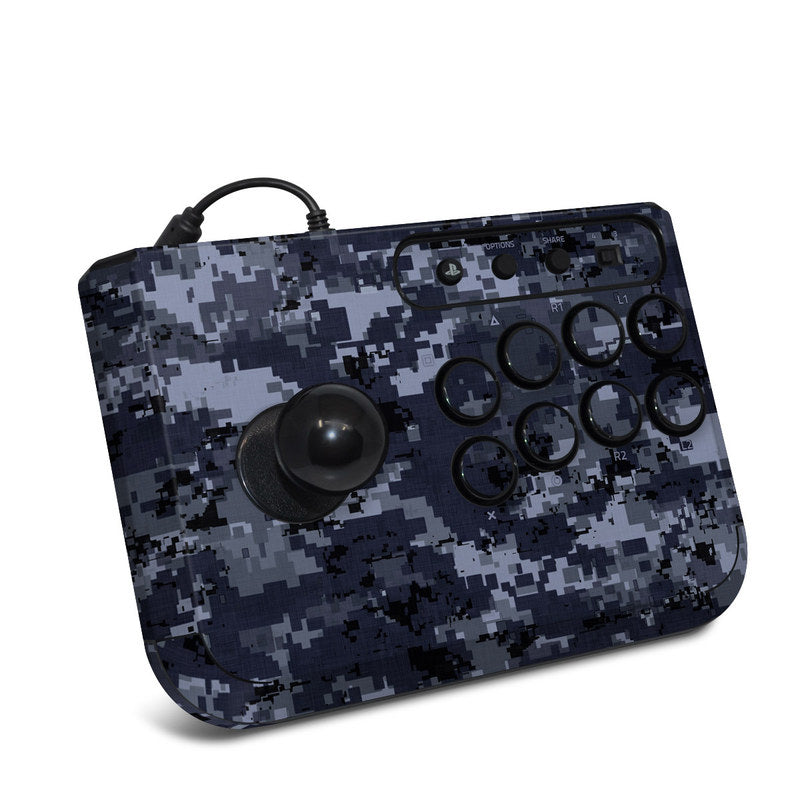 Digital Navy Camo - HORI Fighting Stick Mini 4 Skin