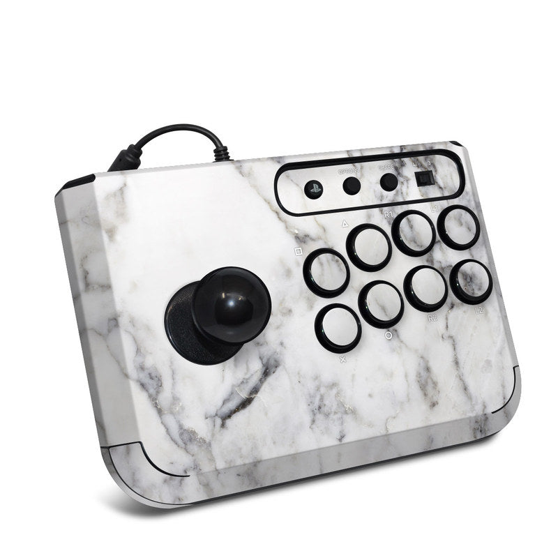 White Marble - HORI Fighting Stick Mini 4 Skin