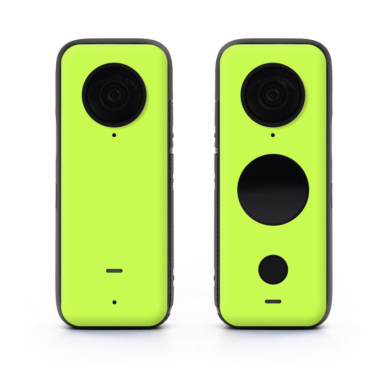 Solid State Lime - Insta360 One X2 Skin