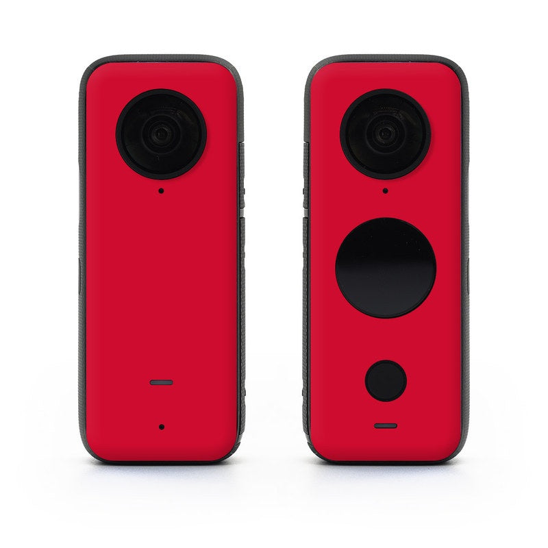 Solid State Red - Insta360 One X2 Skin