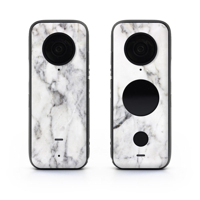 White Marble - Insta360 One X2 Skin