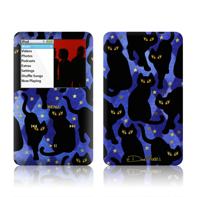 Cat Silhouettes - iPod Classic Skin