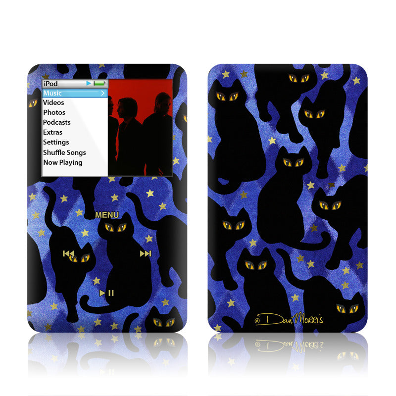 Cat Silhouettes - iPod Classic Skin