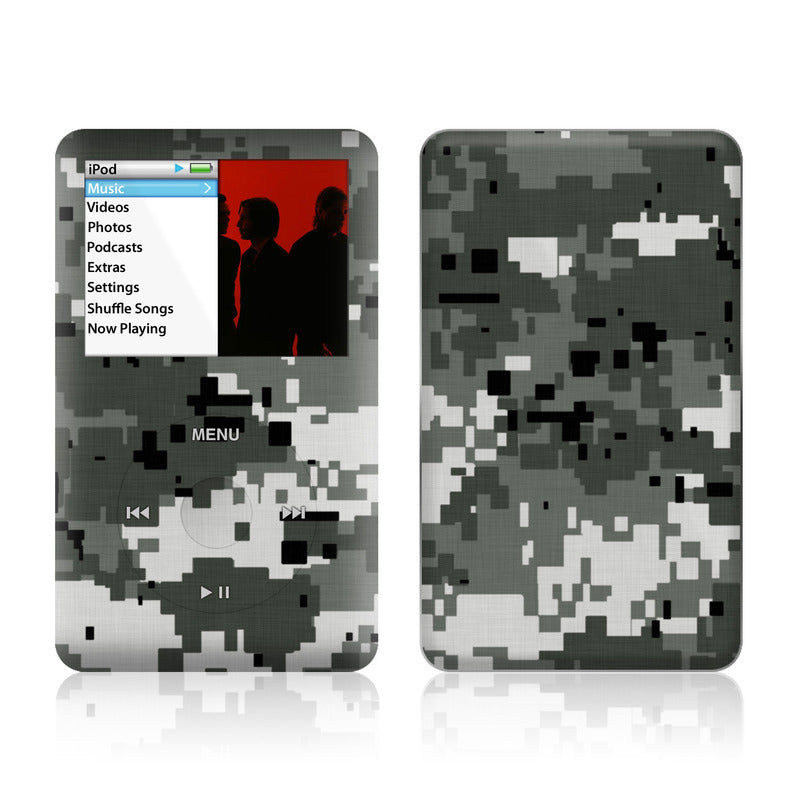 Digital Urban Camo - iPod Classic Skin