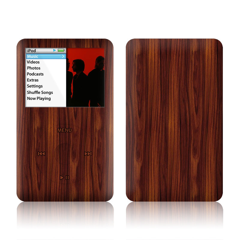 Dark Rosewood - iPod Classic Skin
