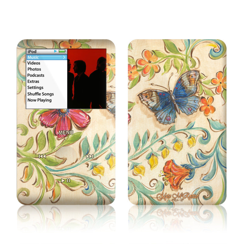 Garden Scroll - iPod Classic Skin