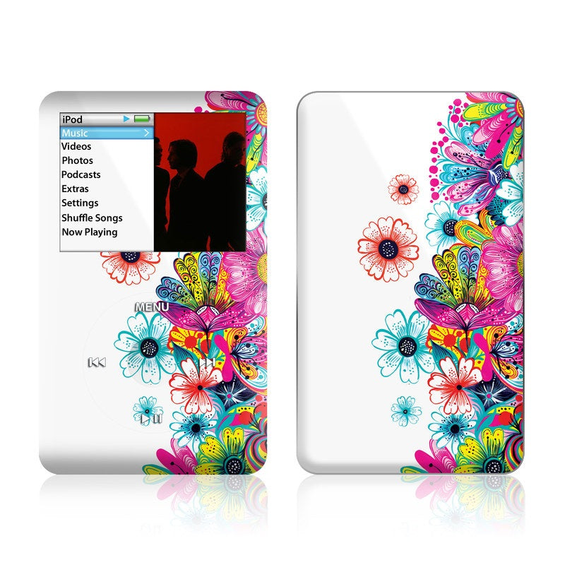 Intense Flowers - iPod Classic Skin