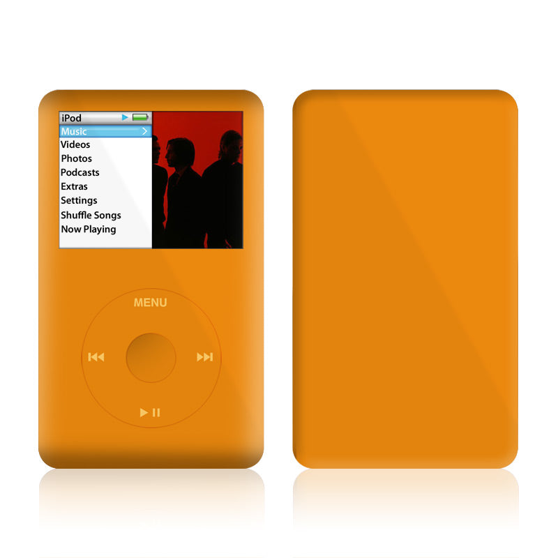 Solid State Orange - iPod Classic Skin