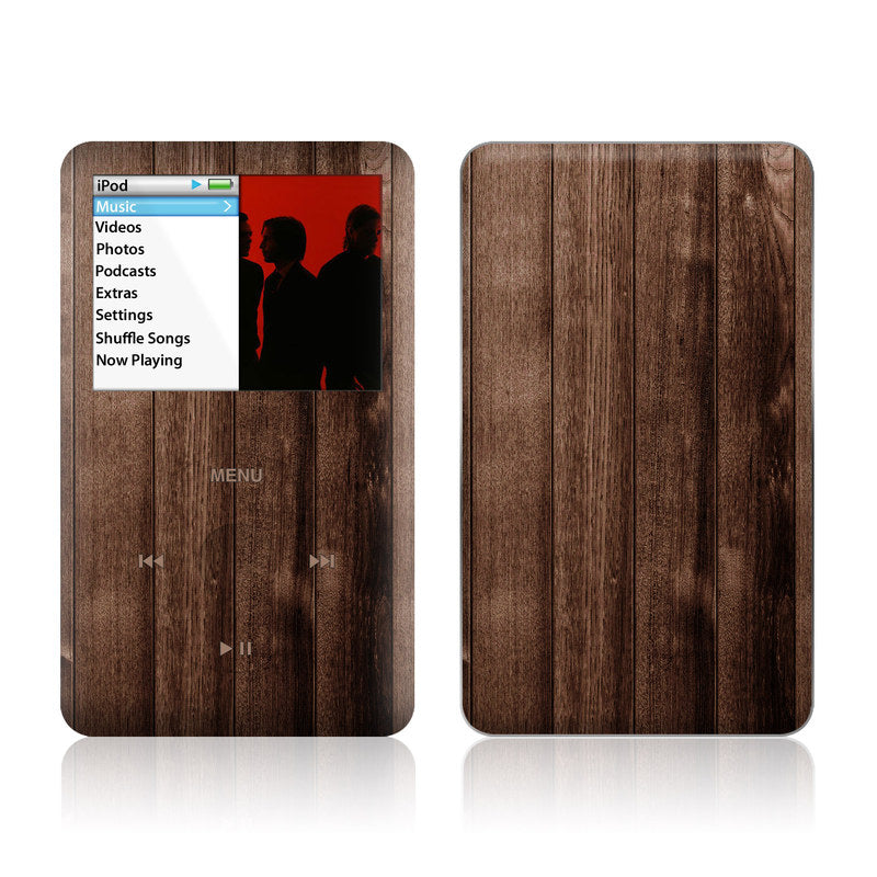 Stained Wood - iPod Classic Skin