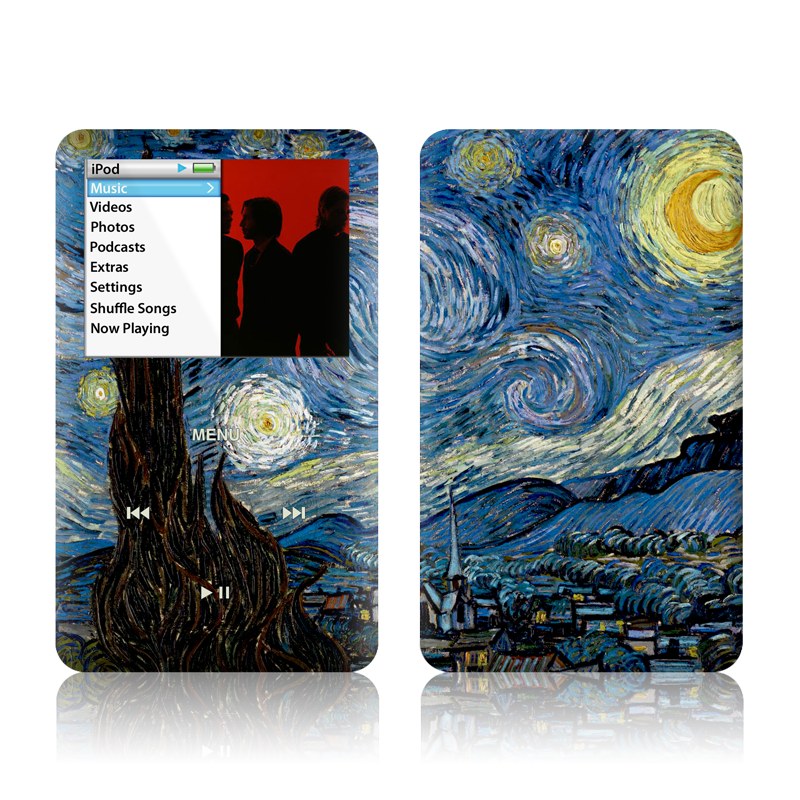 Starry Night - iPod Classic Skin