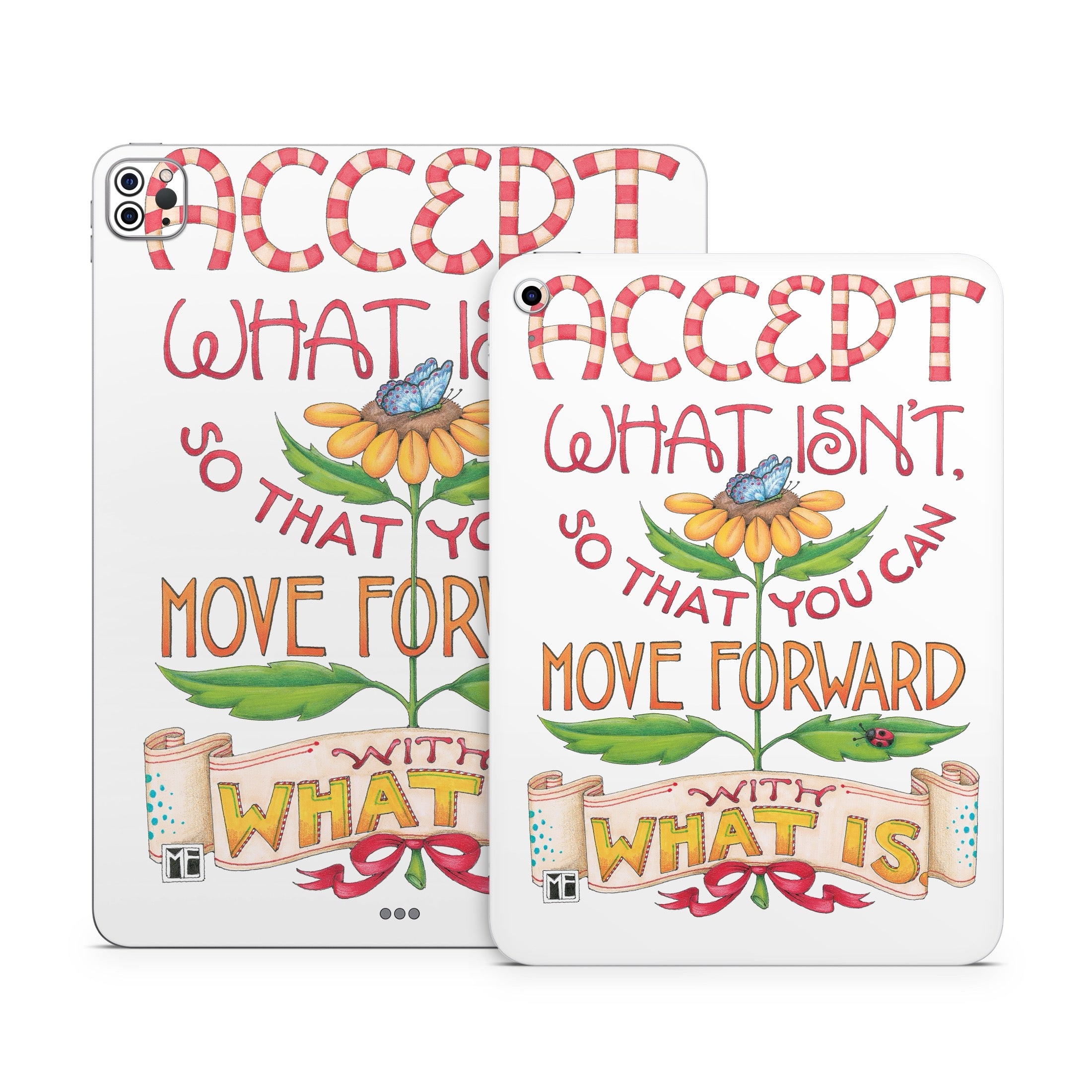Accept What Isn't - Apple iPad Skin