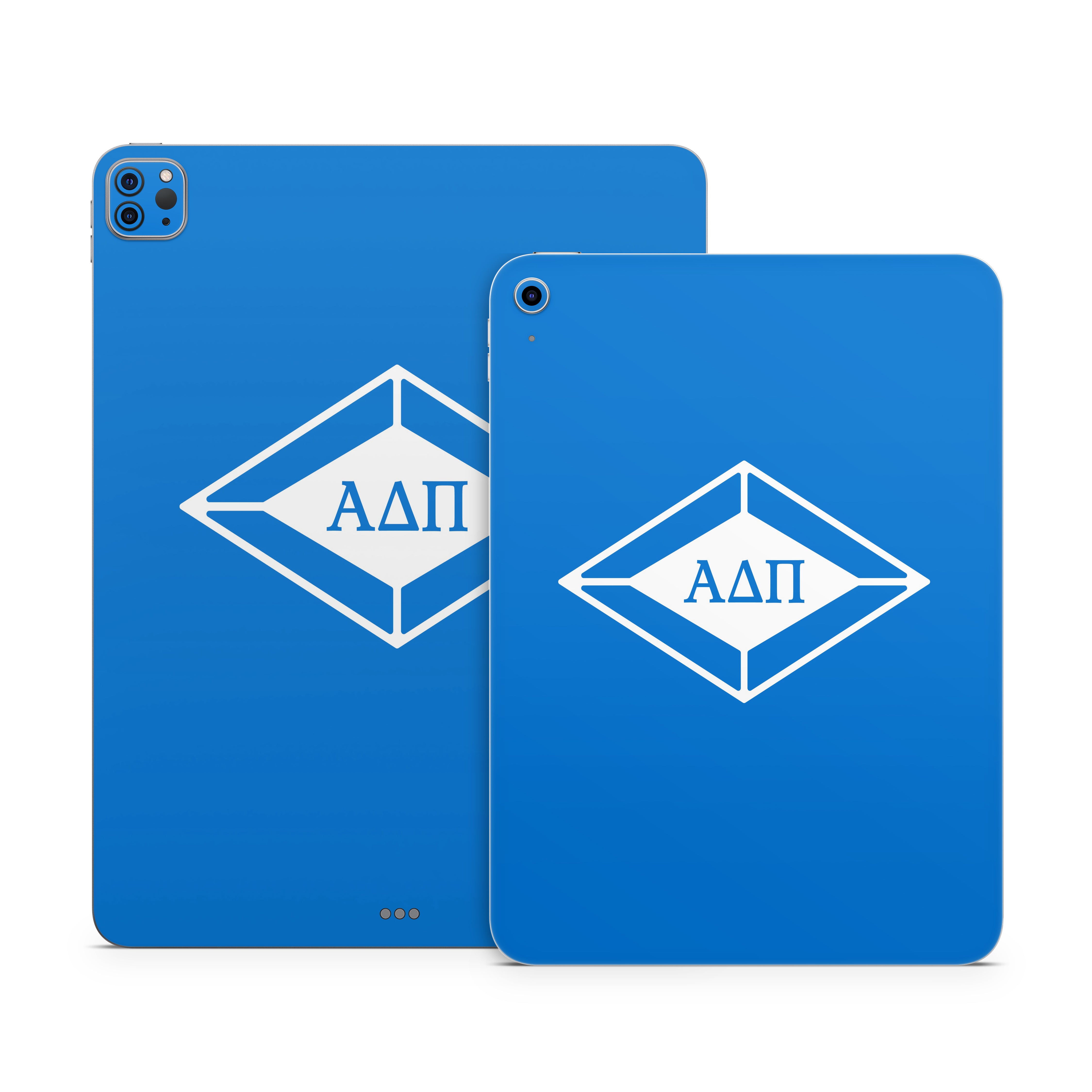 Alpha Delta Pi Diamond Letters Azure - Apple iPad Skin