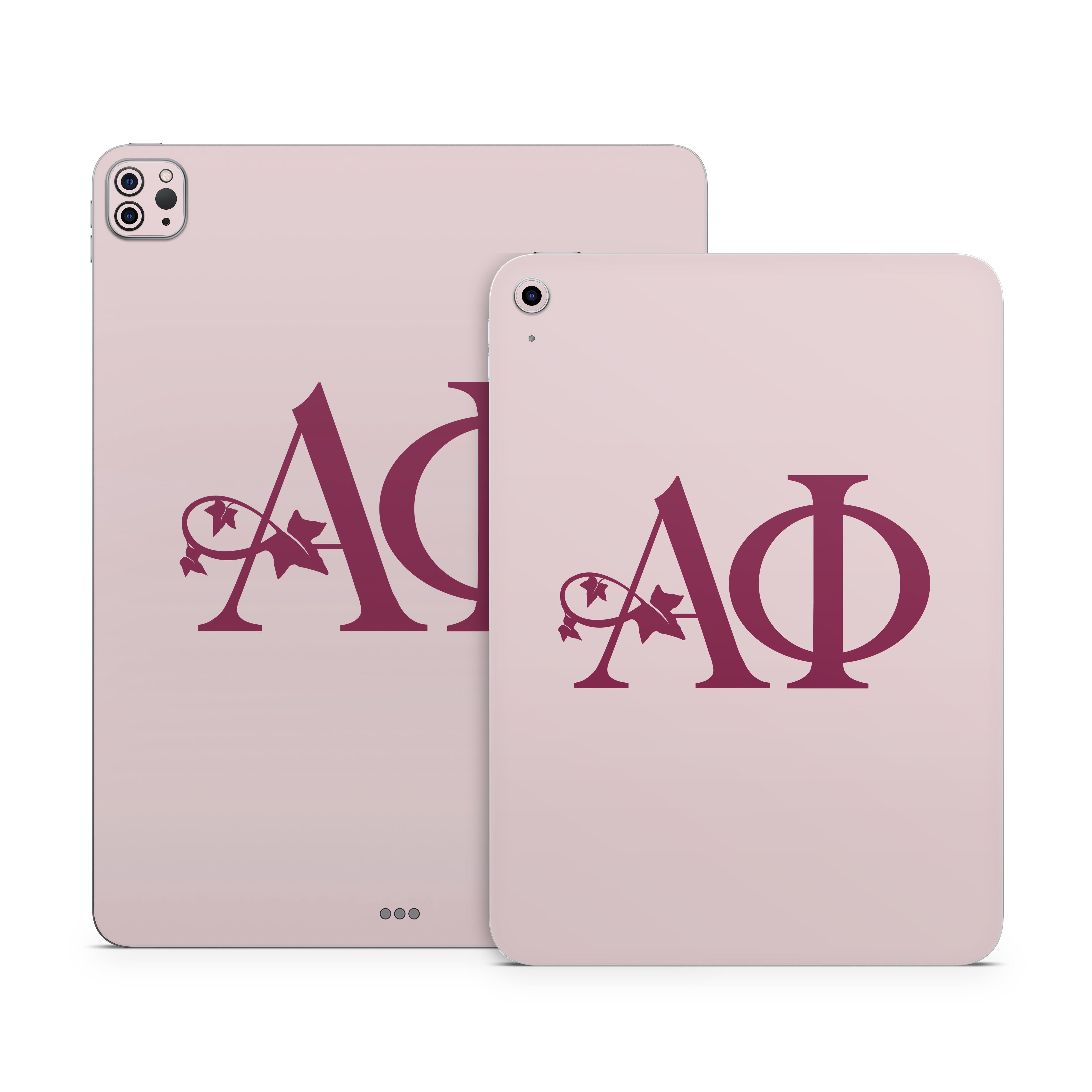 Alpha Phi Greek Letters Ivory - Apple iPad Skin