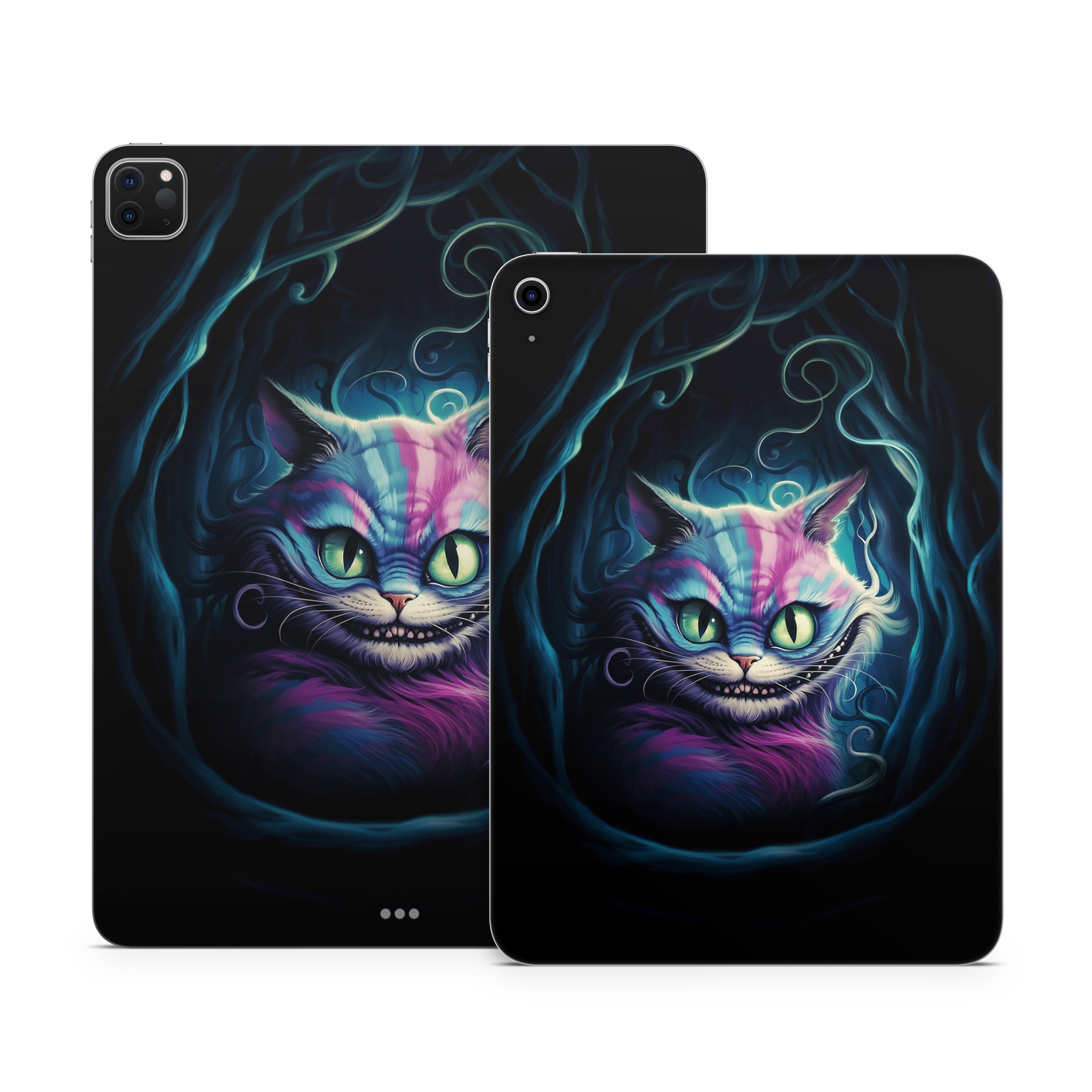 Blue Cheshire Cat - Apple iPad Skin