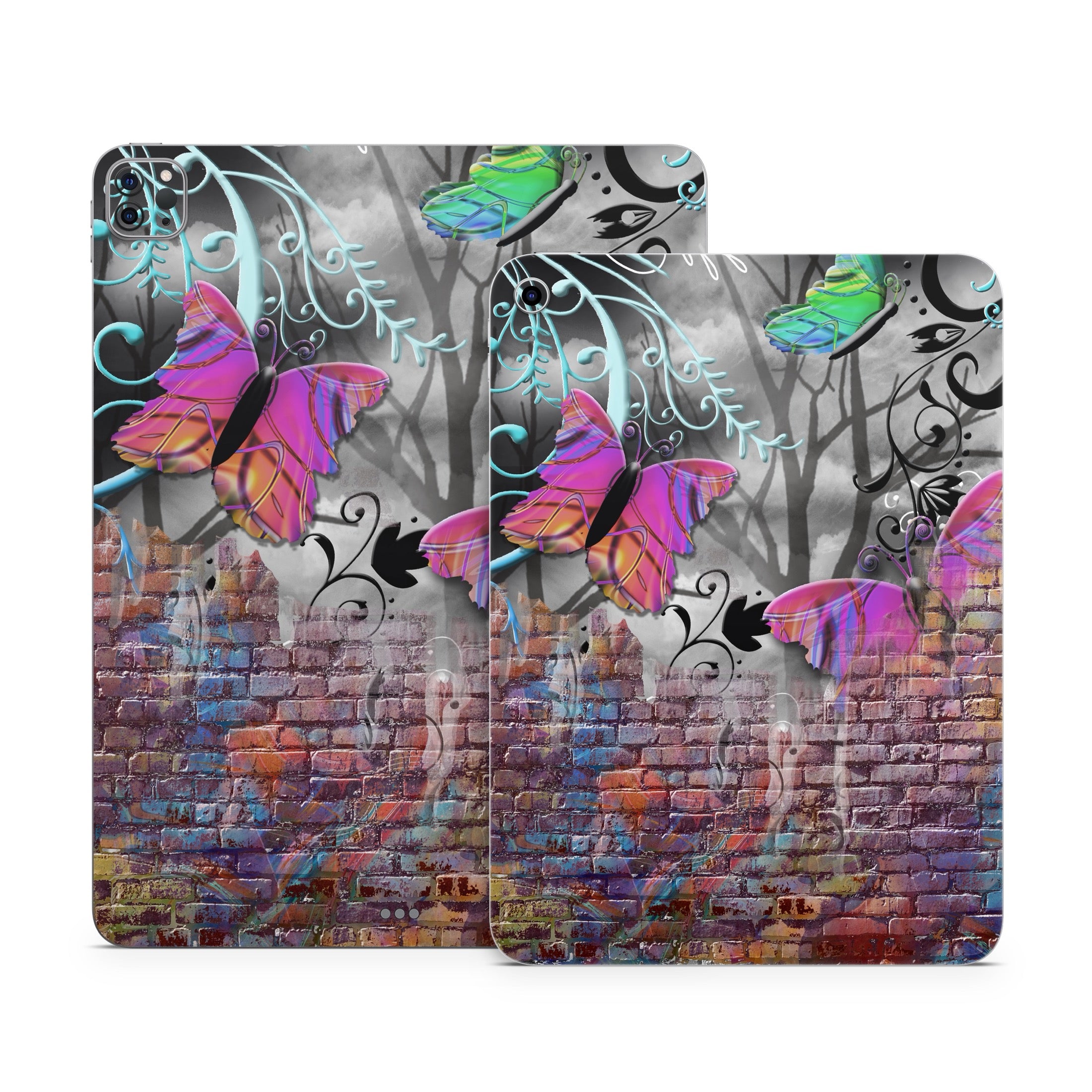 Butterfly Wall - Apple iPad Skin