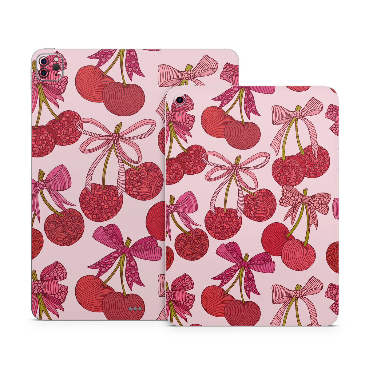 Cherry with Bows - Apple iPad Skin