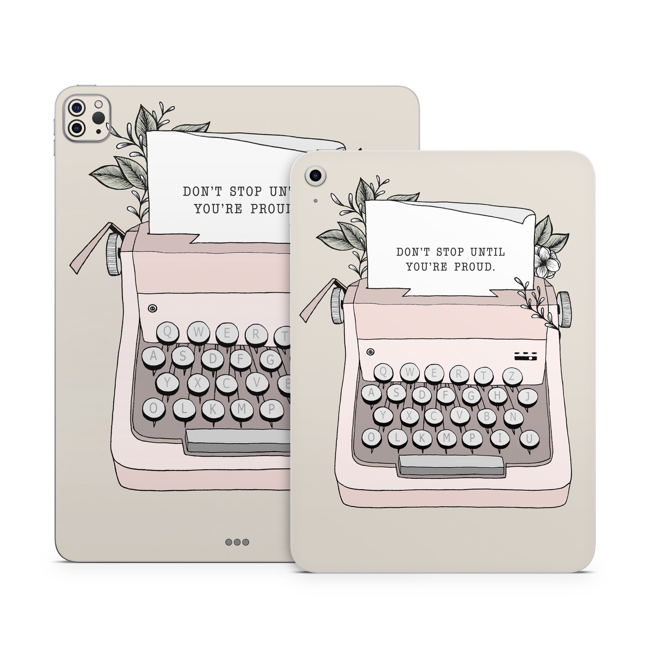 Dont Stop - Apple iPad Skin