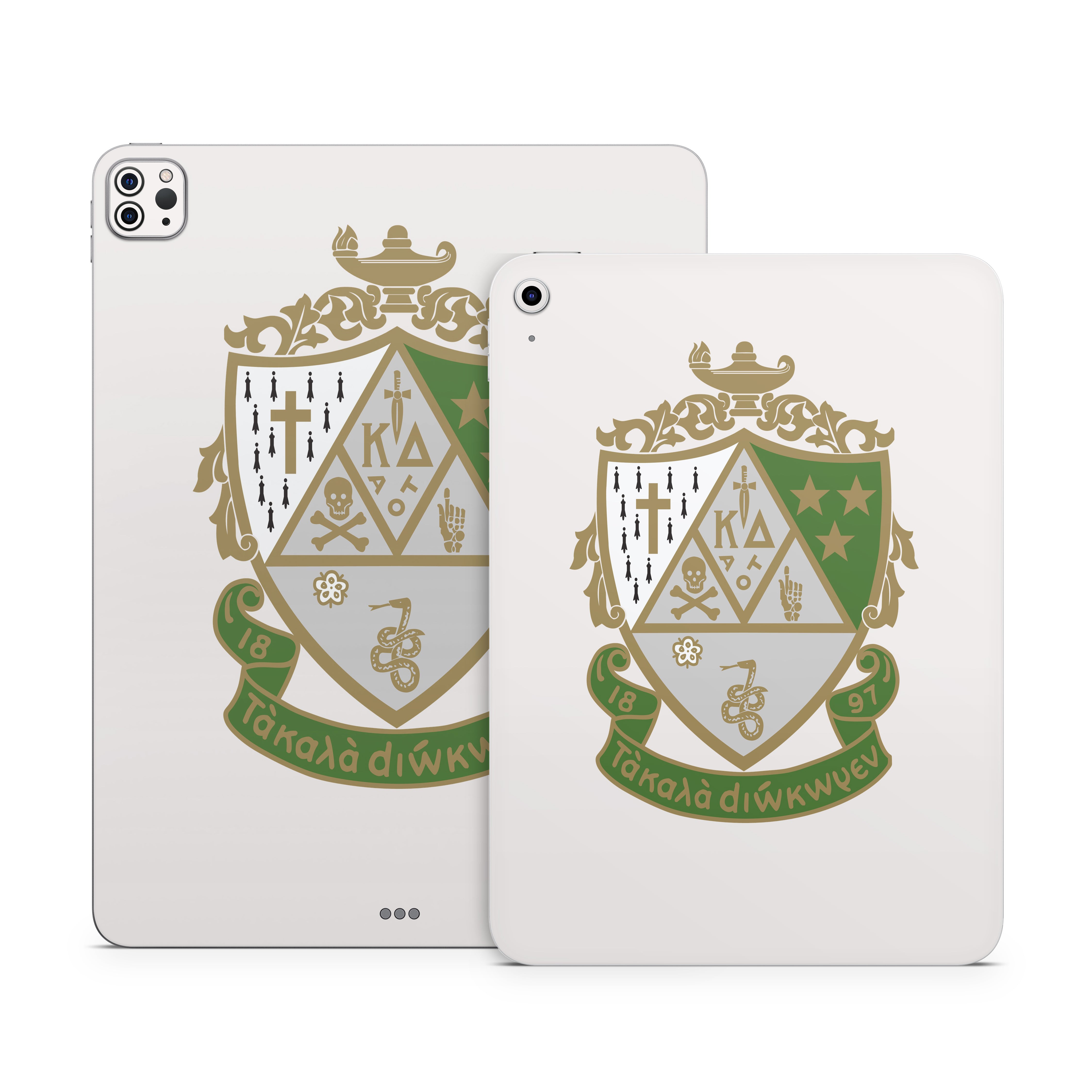 Kappa Delta Crest Pearl White - Apple iPad Skin