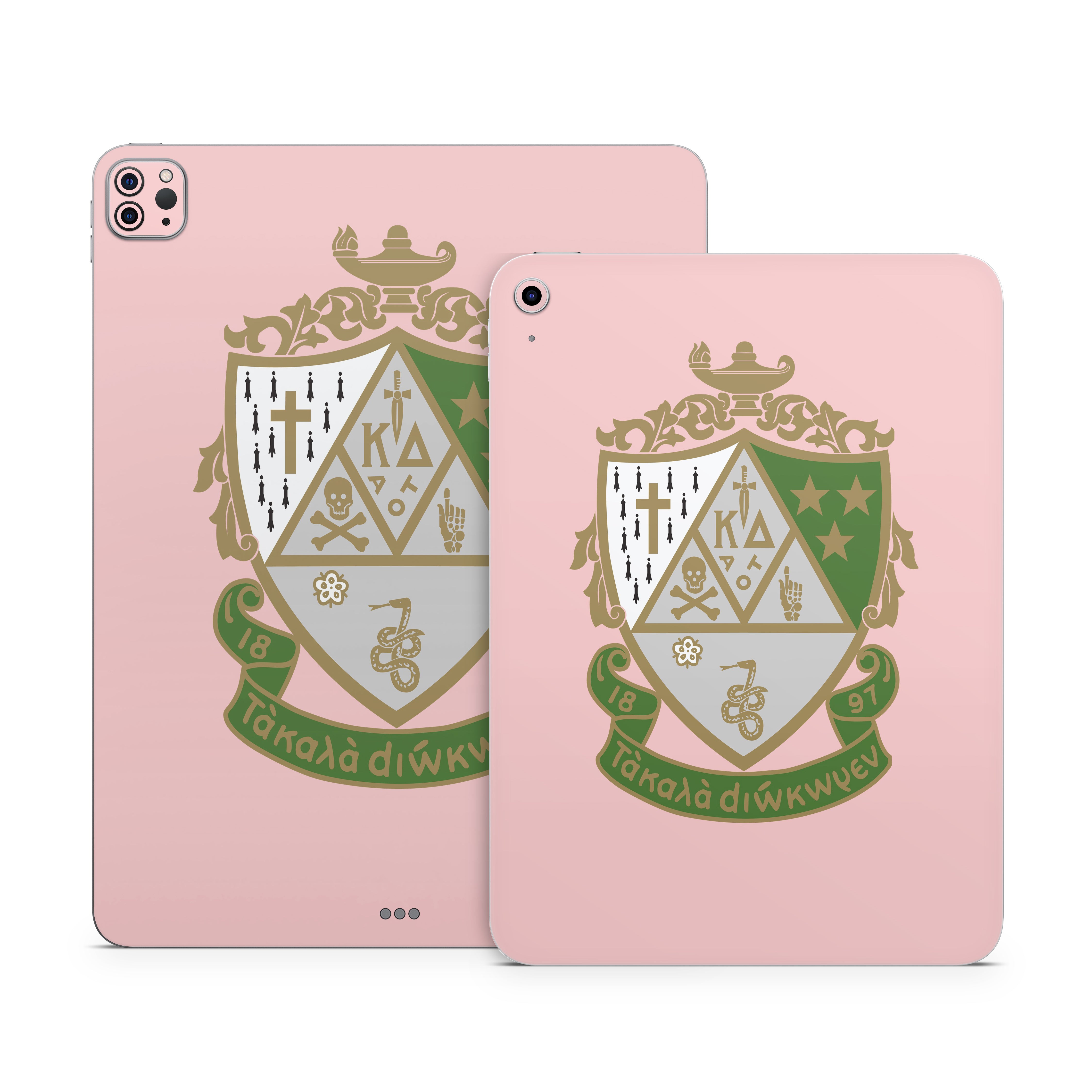 Kappa Delta Crest Blush Pink - Apple iPad Skin