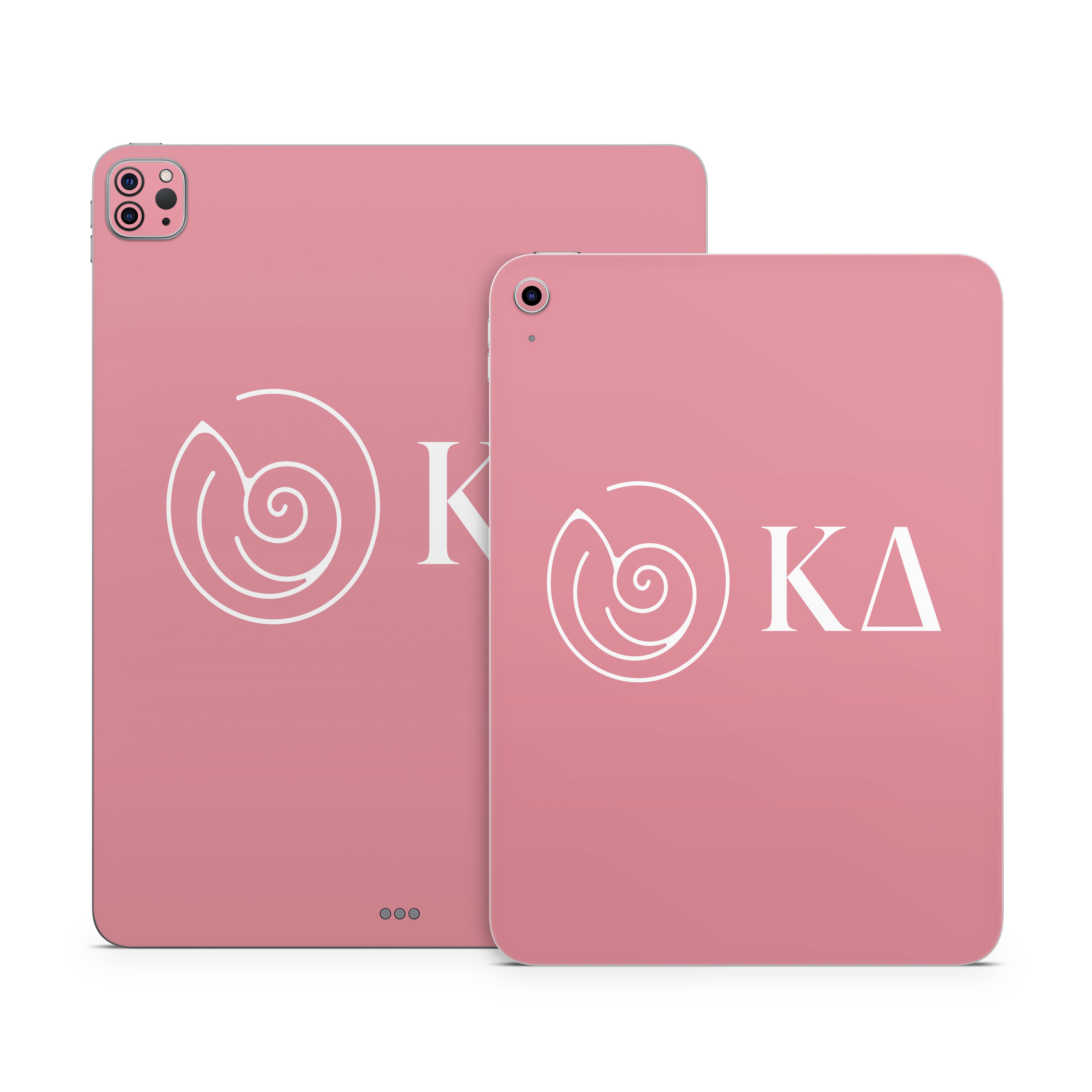 Kappa Delta Greek Letters Active Pink - Apple iPad Skin
