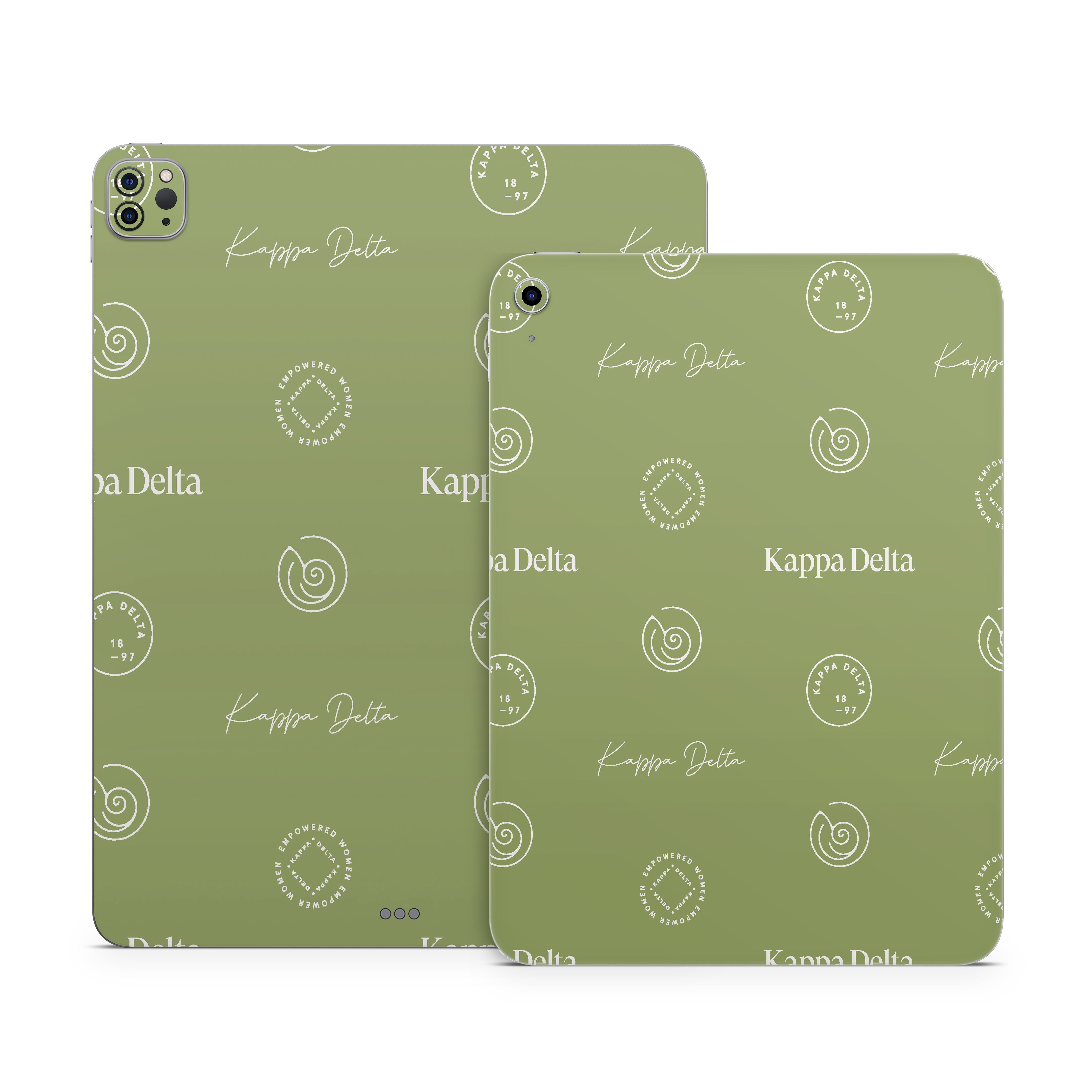 Kappa Delta Pattern - Apple iPad Skin