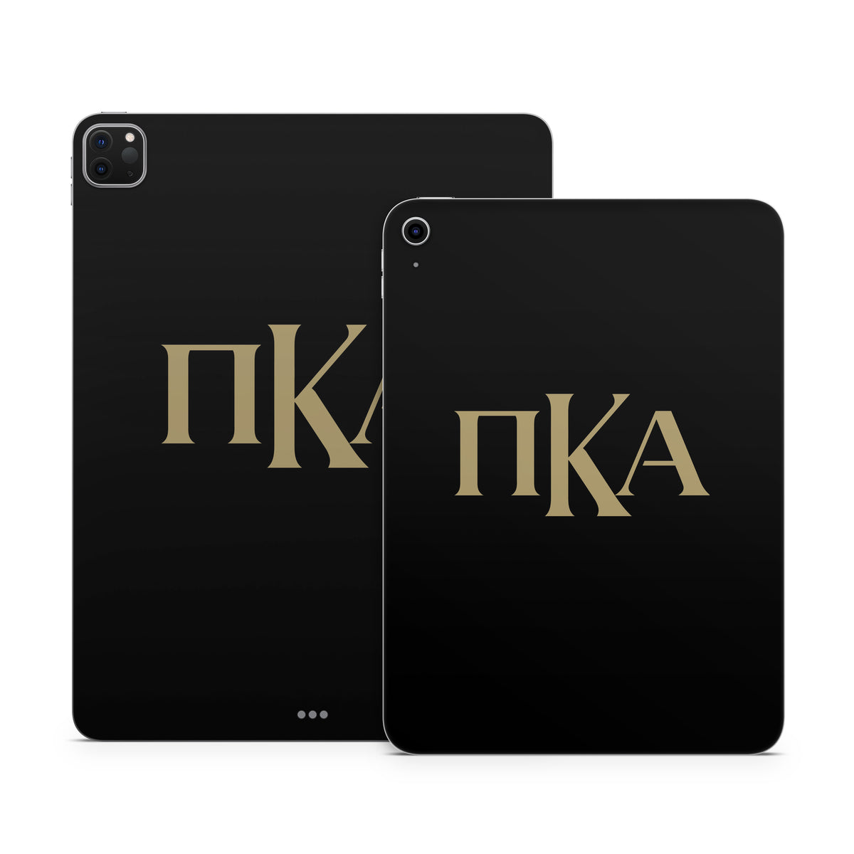 Pi Kappa Alpha Greek Letters Black - Apple iPad Skin