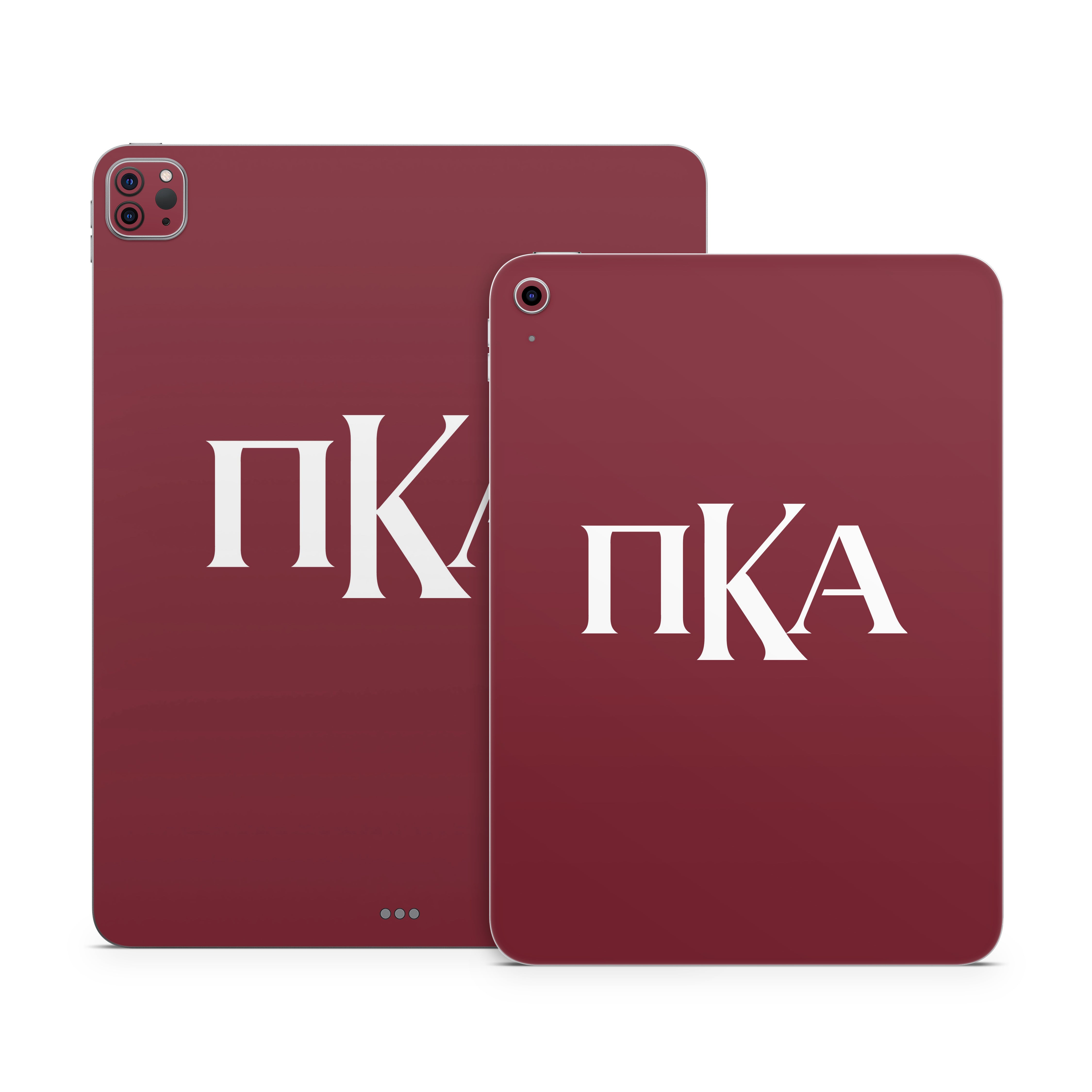 Pi Kappa Alpha Greek Letters Garnet - Apple iPad Skin