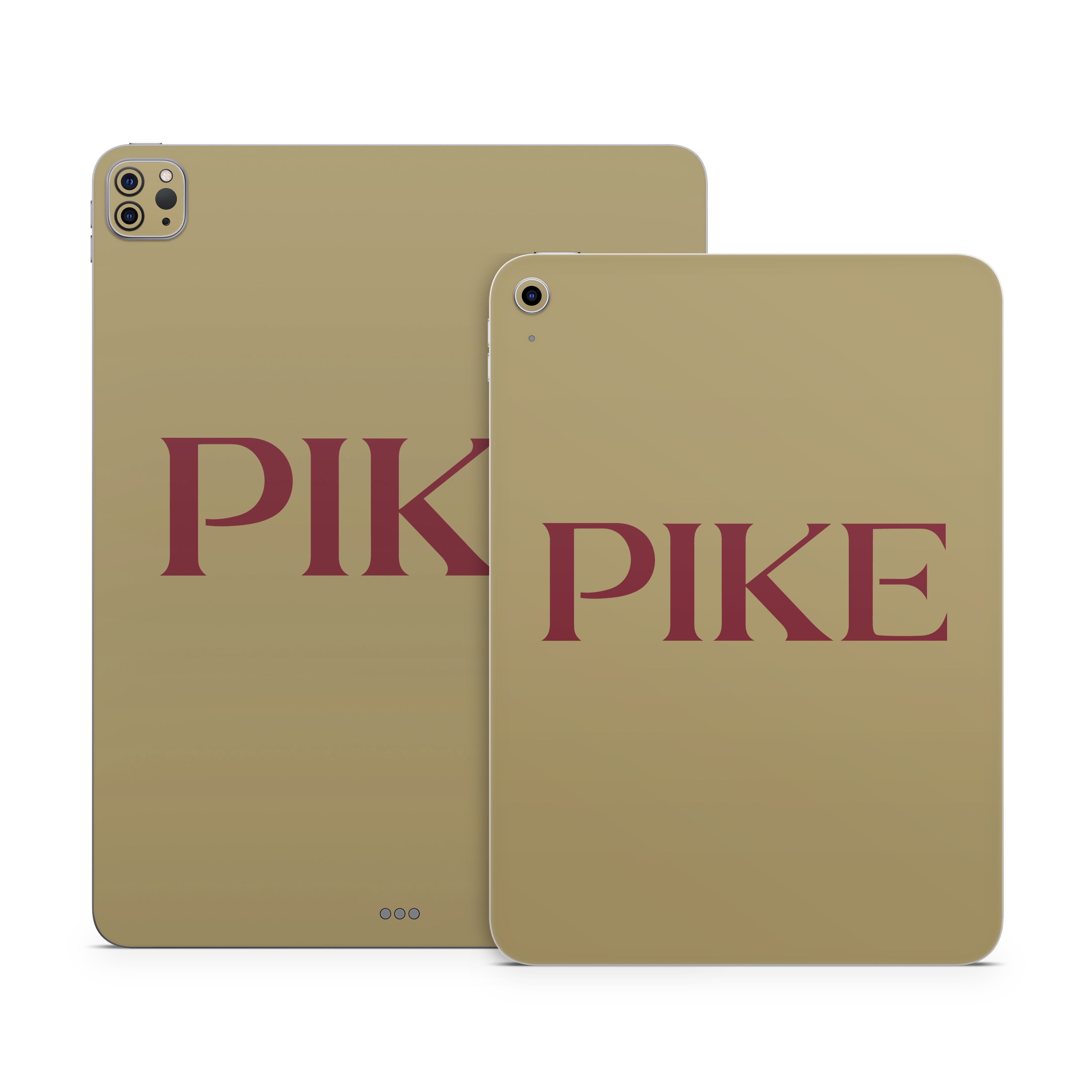 Pi Kappa Alpha PIKE Logo Gold - Apple iPad Skin