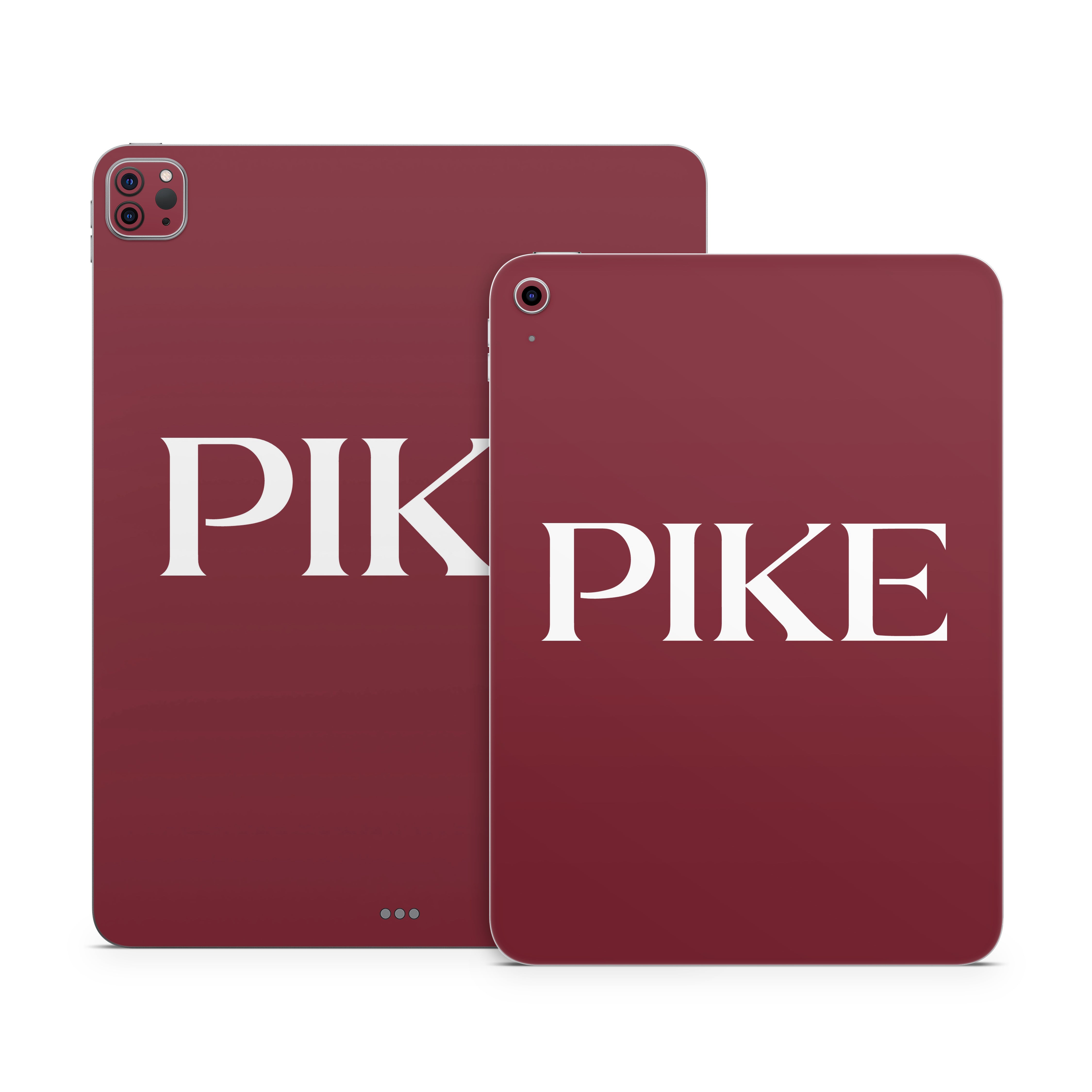 Pi Kappa Alpha PIKE Logo Garnet - Apple iPad Skin
