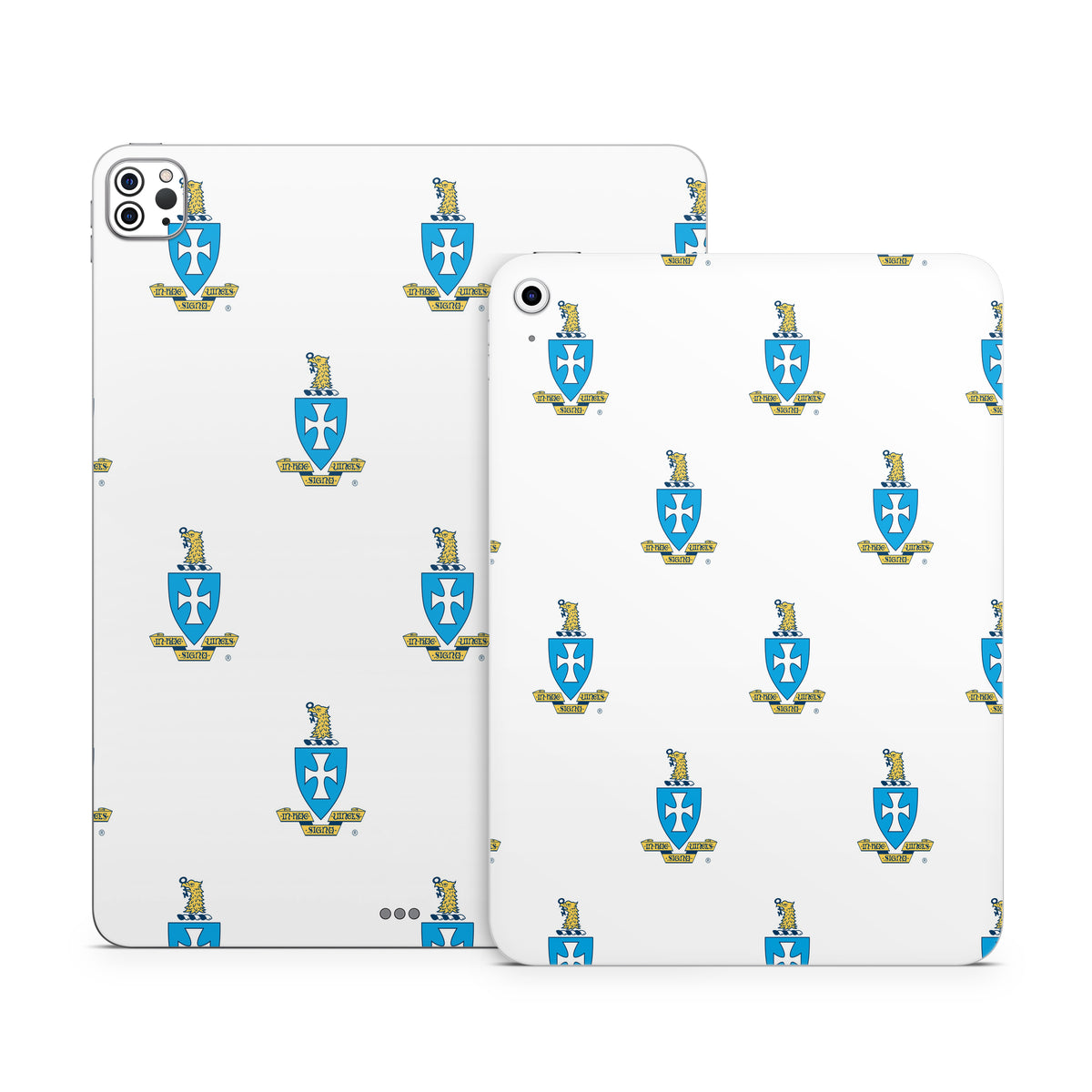 Sigma Chi Crest Pattern - Apple iPad Skin