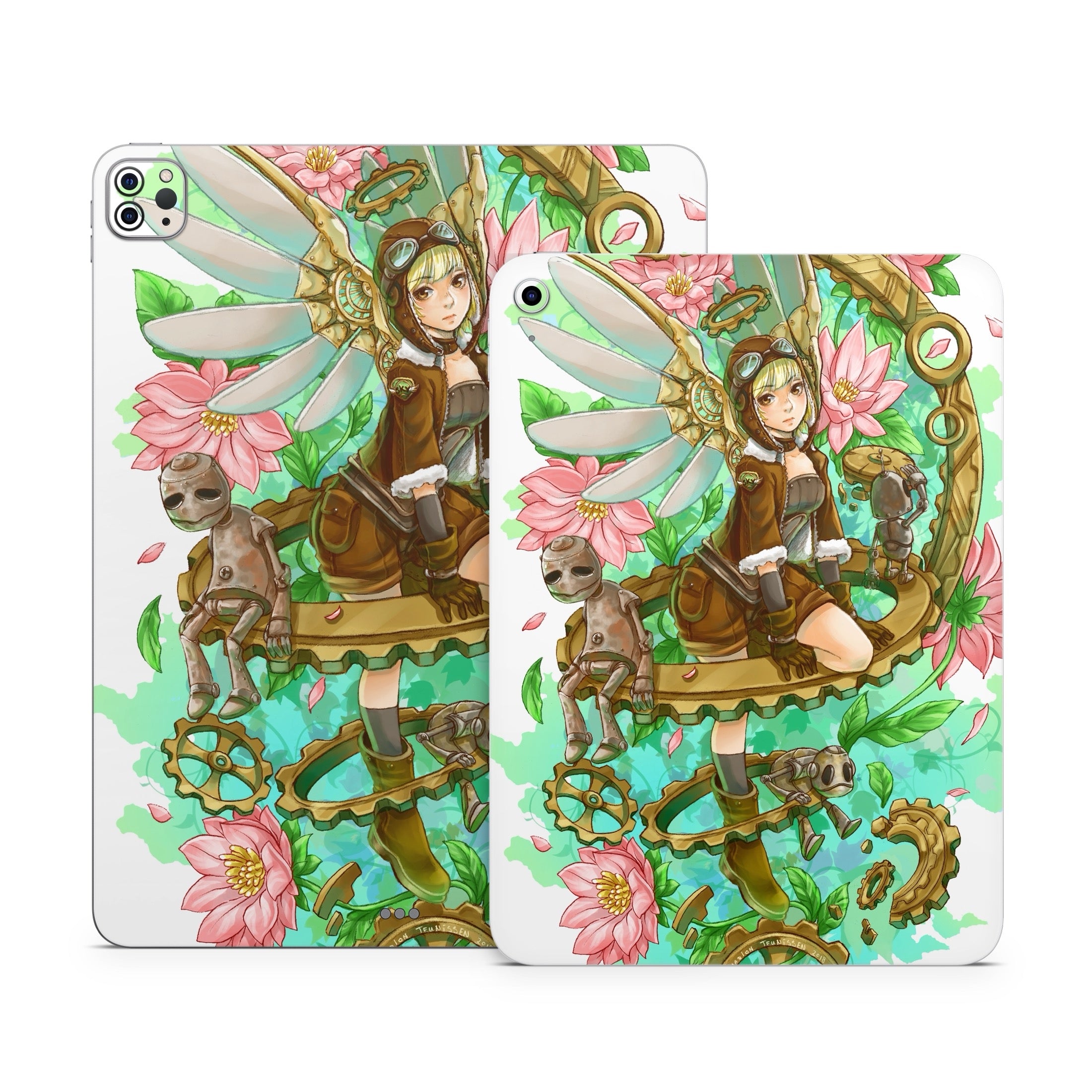 Steampunk Angel - Apple iPad Skin