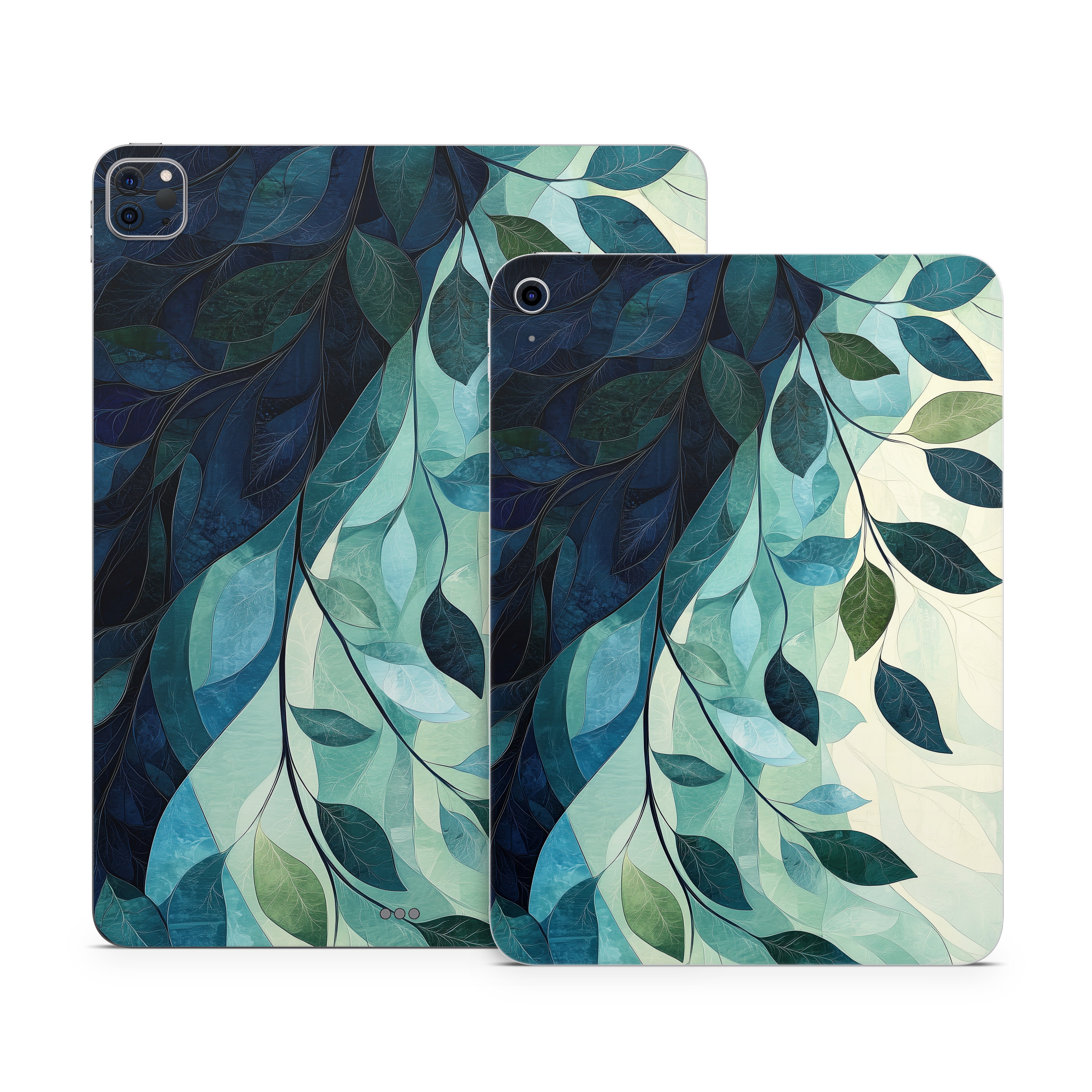 Teal and Indigo - Apple iPad Skin