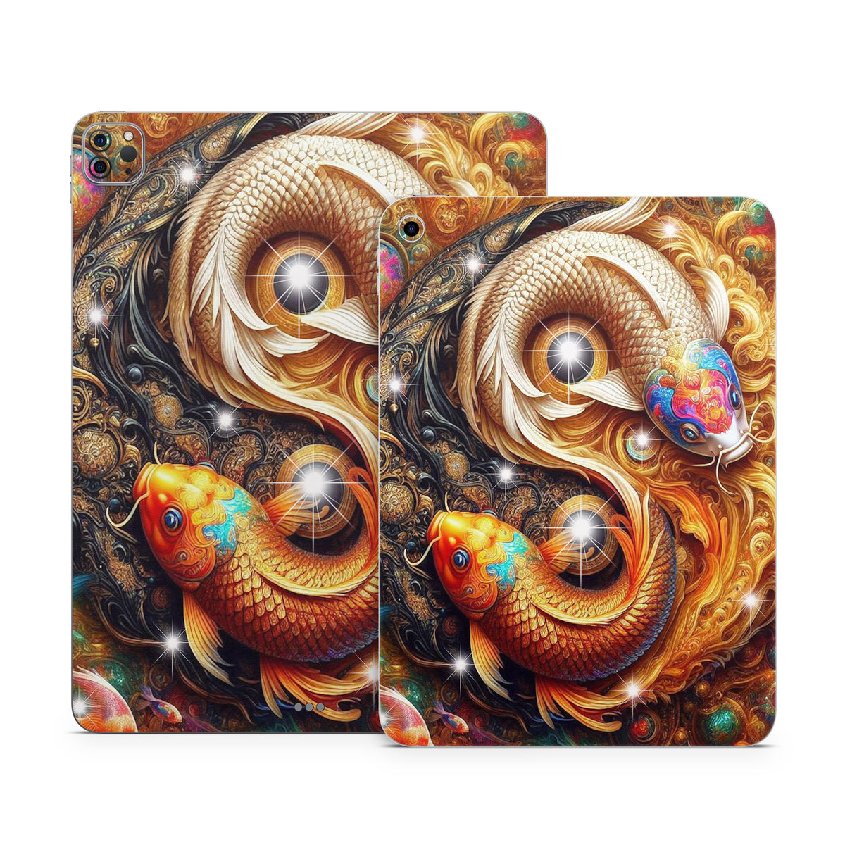 Yin Yang Koi - Apple iPad Skin