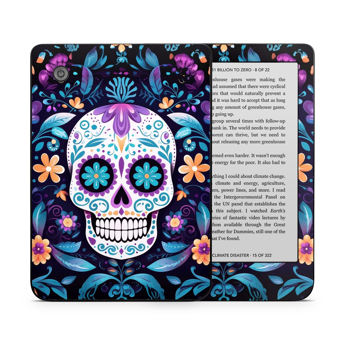 Calavera Azul - Kobo Clara 2E Skin