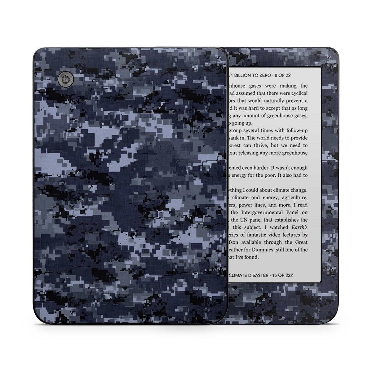 Digital Navy Camo - Kobo Clara 2E Skin