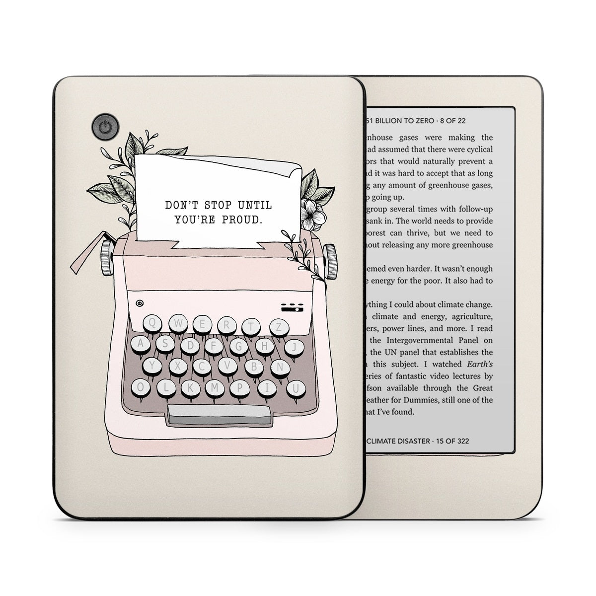 Dont Stop - Kobo Clara 2E Skin